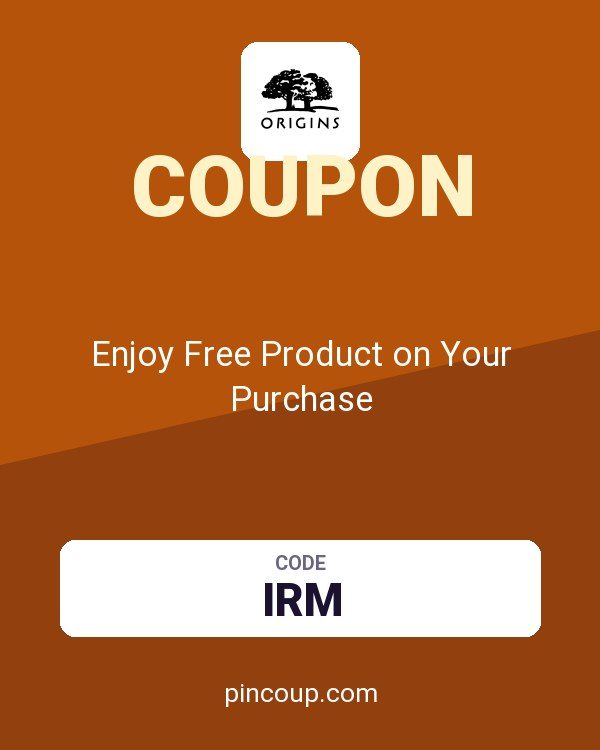 Origins Online coupon: Enjoy Free Product on Your Purchase