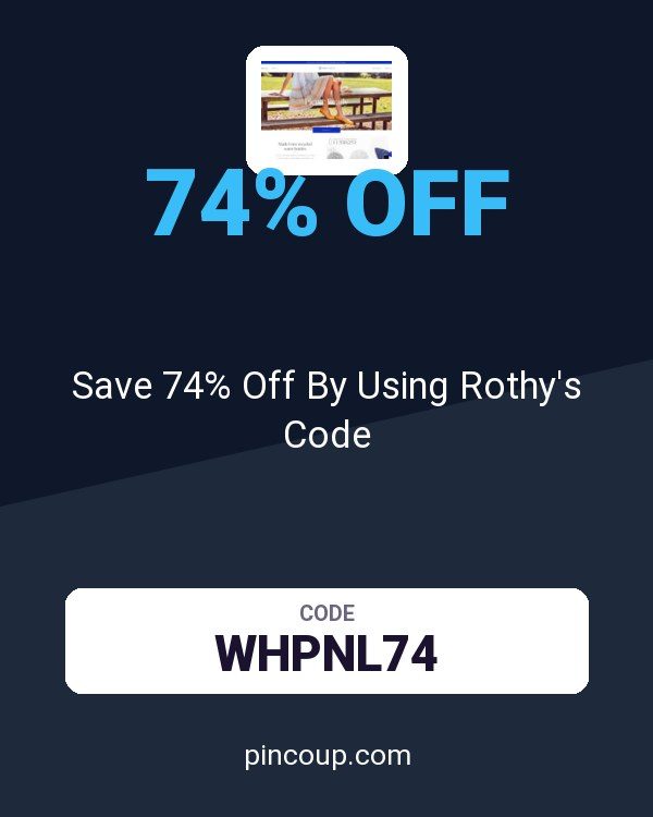 Save 74% Off By Using Rothy's Code