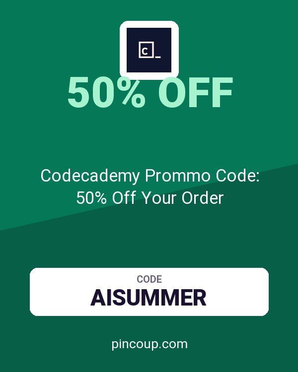 Codecademy Prommo Code: 50% Off Your Order