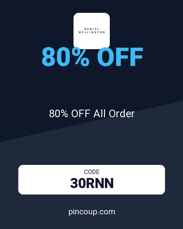 Daniel Wellington coupon: 80% OFF All Order