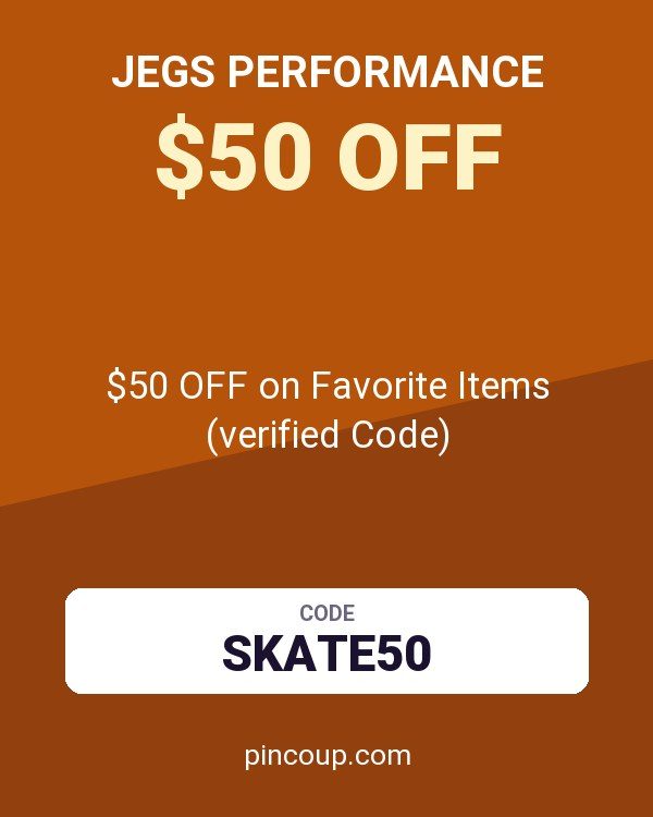 JEGS Performance coupon: $50 OFF on Favorite Items (verified Code)