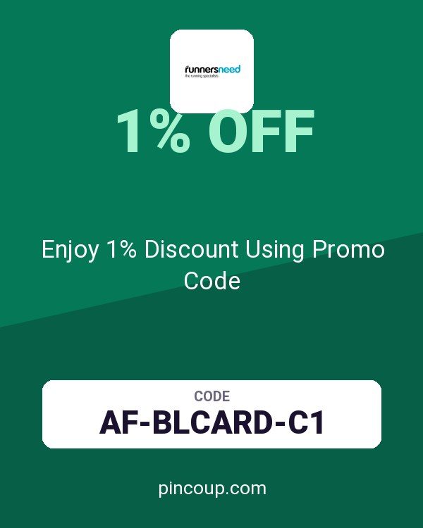 Runners Need coupon: Enjoy 1% Discount Using Promo Code