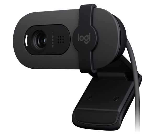 Logitech Brio 100 Full HD Webcam in Graphite at Logitech - US, Canada & Mexico