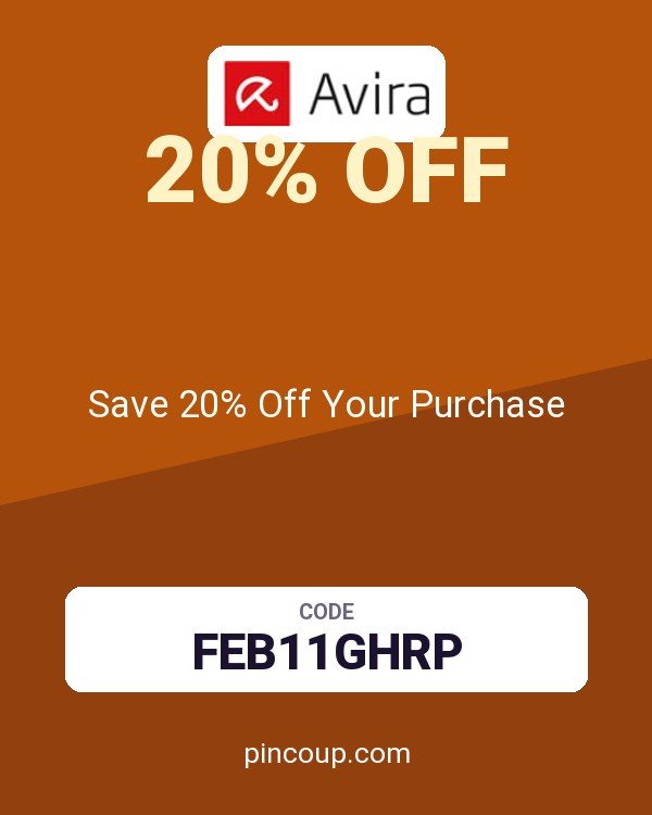 Avira coupon: Save 20% Off Your Purchase