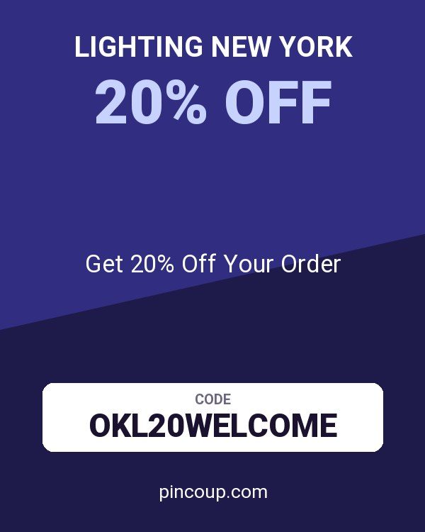 Lighting New York coupon: Get 20% Off Your Order
