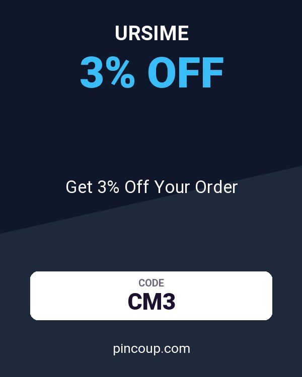 Ursime coupon: Get 3% Off Your Order