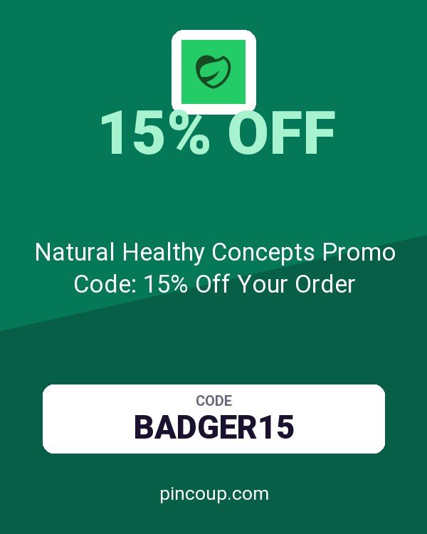 NHC Vitamins coupon: Natural Healthy Concepts Promo Code: 15% Off Your Order