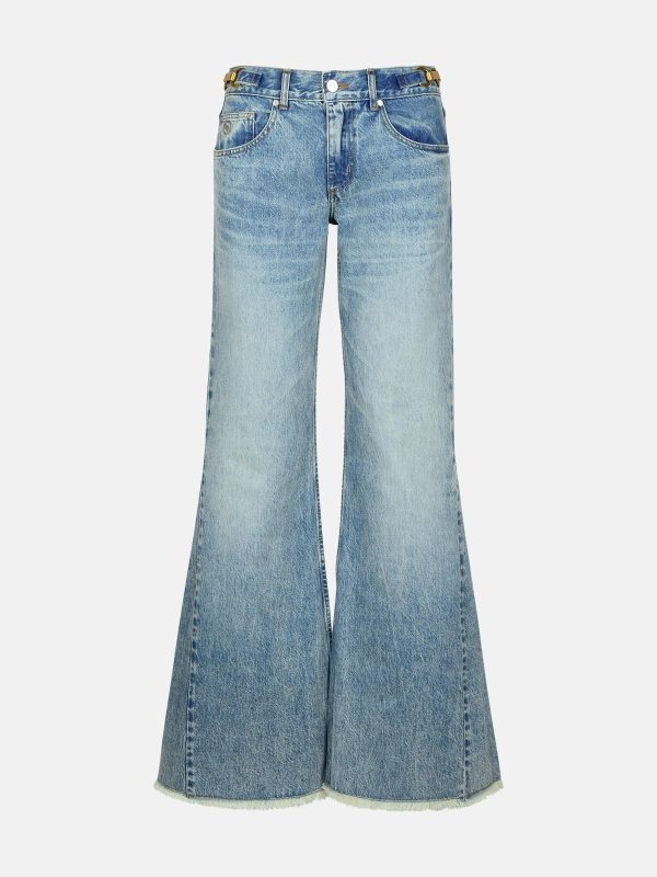 STELLA Mc CARTNEY Light Blue Cotton Jeans at VALICO