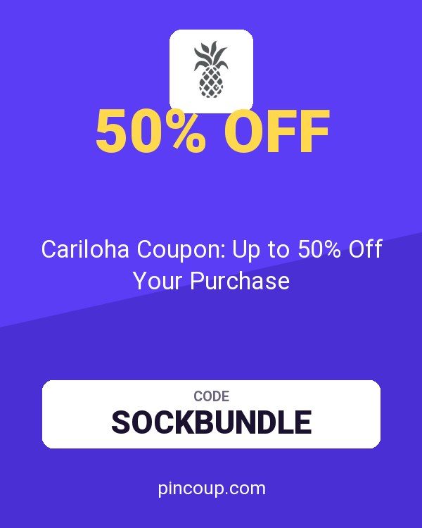 Cariloha Coupon: Up to 50% Off Your Purchase