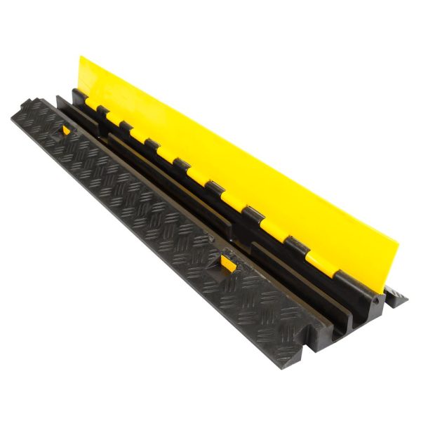 2 Channel Cable Ramp, Floor Protector, or Wire Cover for 1.125" Diameter by Guardian, DH-CP-5 at Discount Ramps