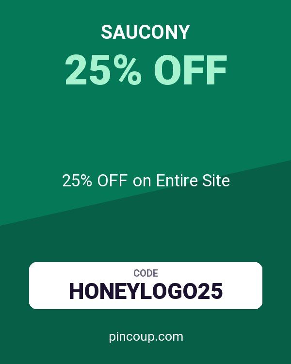 Saucony coupon: 25% OFF on Entire Site
