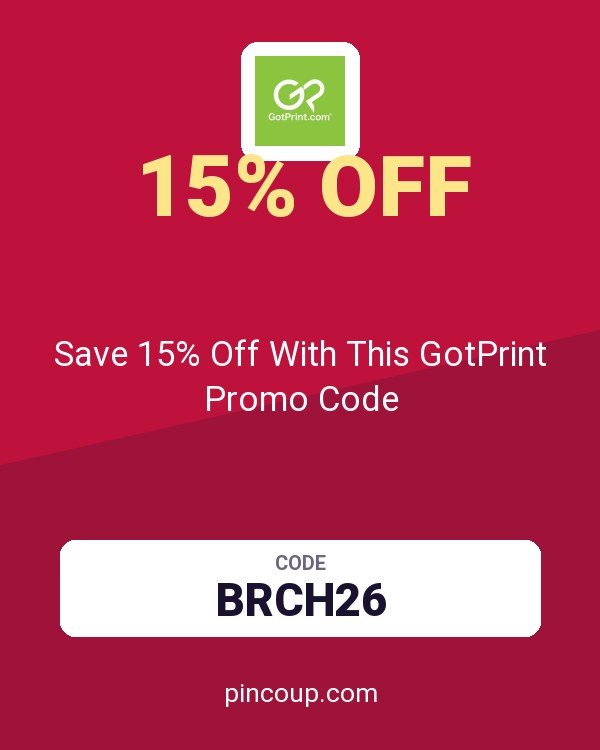 Save 15% Off With This GotPrint Promo Code