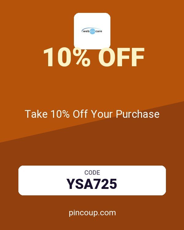 WebEyeCare coupon: Take 10% Off Your Purchase