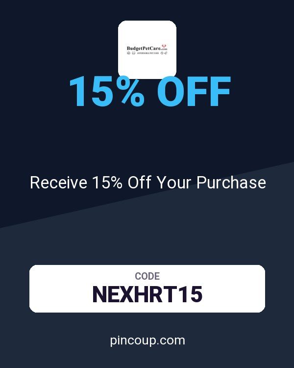 BudgetPetCare.com coupon: Receive 15% Off Your Purchase