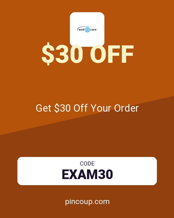 WebEyeCare coupon: Get $30 Off Your Order