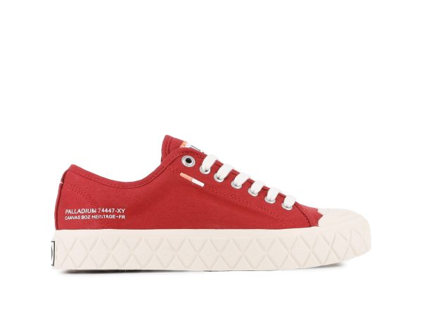 Palladiumboots Unisex Palla Ace Cvs Org Chili Pepper Low Top Sneaker