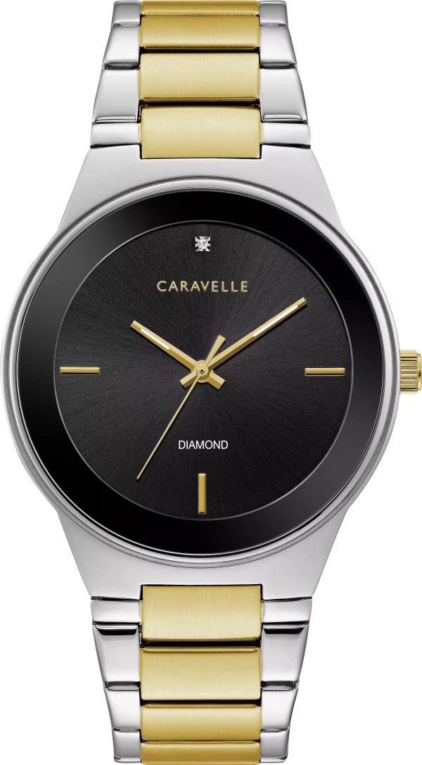 Caravelle Modern Stainless Steel Bracelet Men's Watch - 45D107 Gifts for Him Bulova Watches