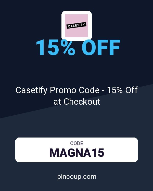 Casetify Promo Code - 15% Off at Checkout