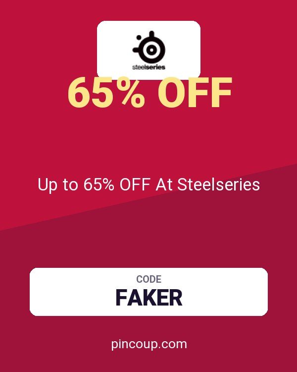 Up to 65% OFF At Steelseries