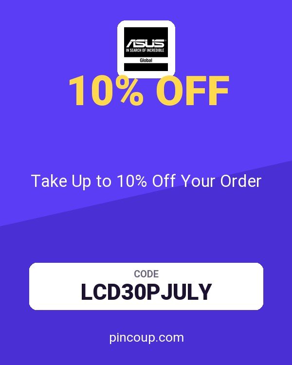 ASUS (US & Canada) coupon: Take Up to 10% Off Your Order