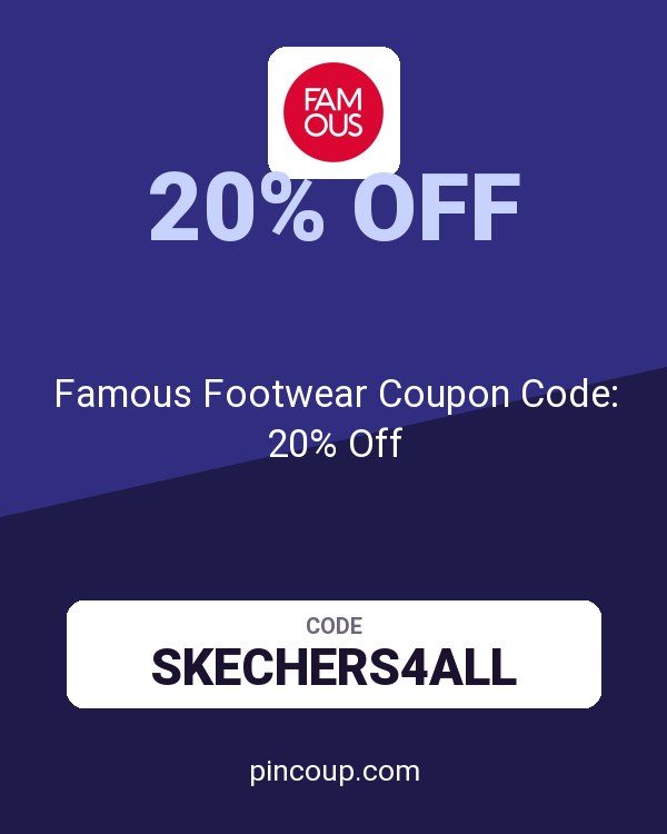 Famous Footwear Coupon Code: 20% Off