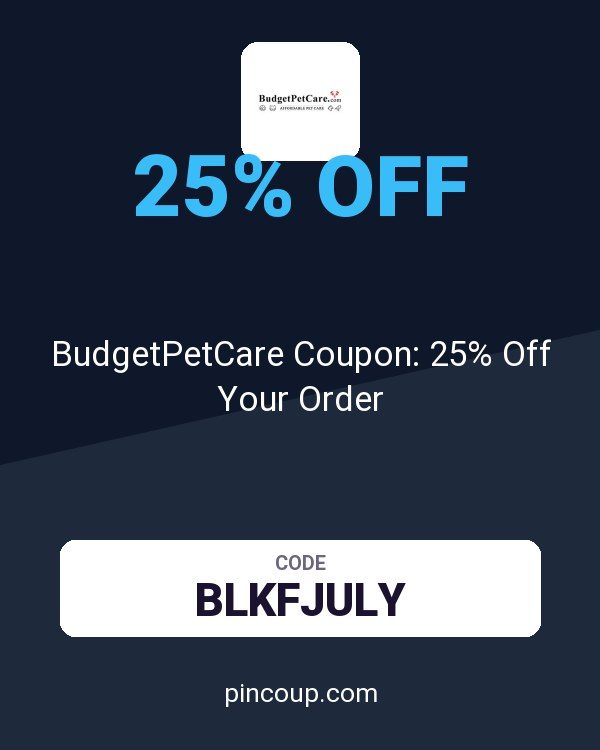 BudgetPetCare.com: BudgetPetCare Coupon: 25% Off Your Order