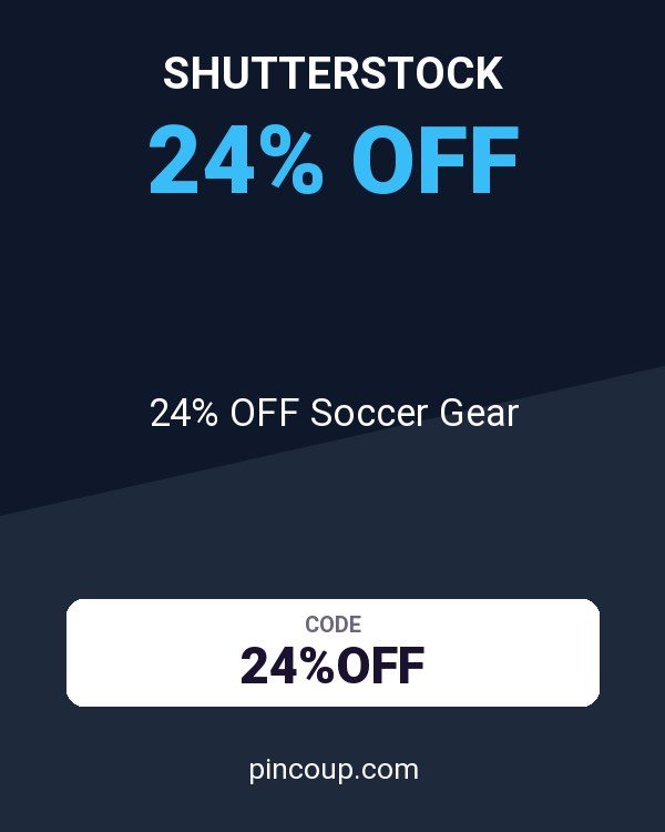 Shutterstock coupon: 24% OFF Soccer Gear