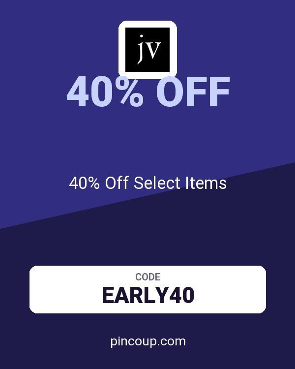 John Varvatos coupon: 40% Off Select Items