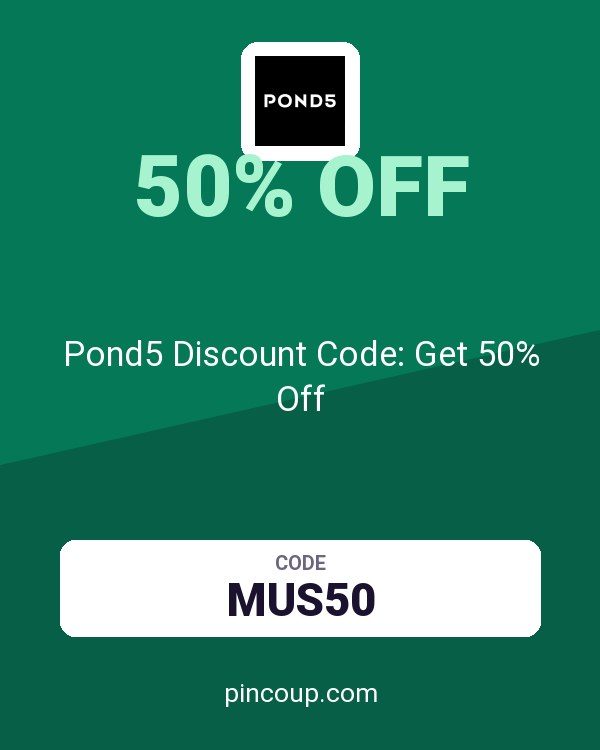Pond5 Discount Code: Get 50% Off