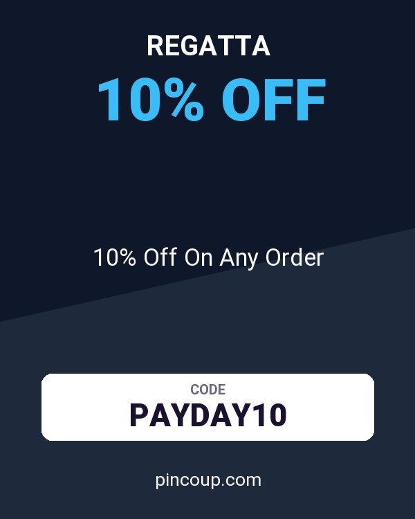 Regatta coupon: 10% Off On Any Order