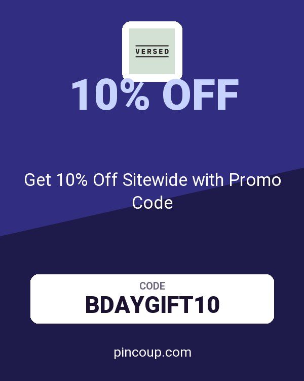 VersedSkin.com coupon: Get 10% Off Sitewide with Promo Code