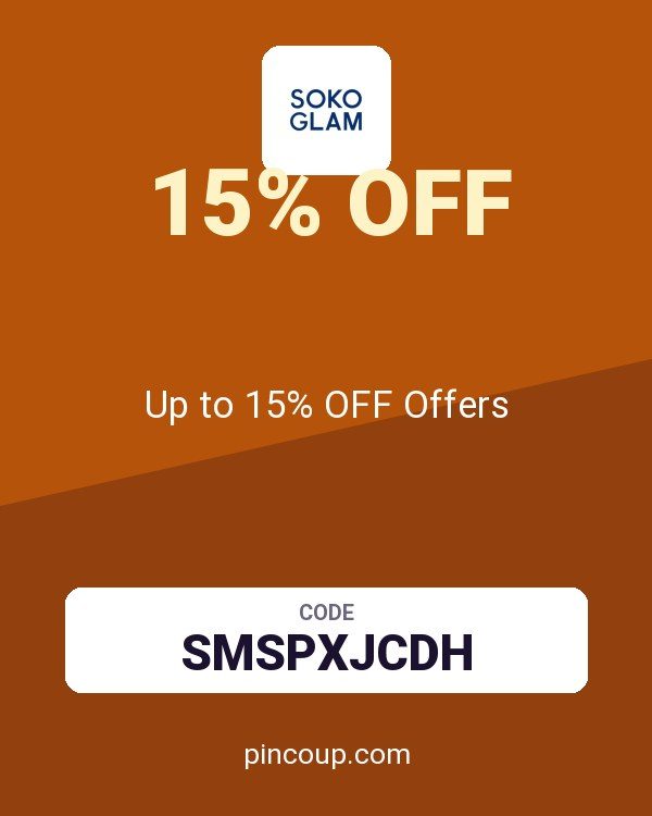 Soko Glam coupon: Up to 15% OFF Offers