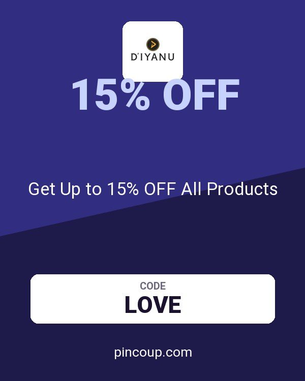 D'iyanu coupon: Get Up to 15% OFF All Products