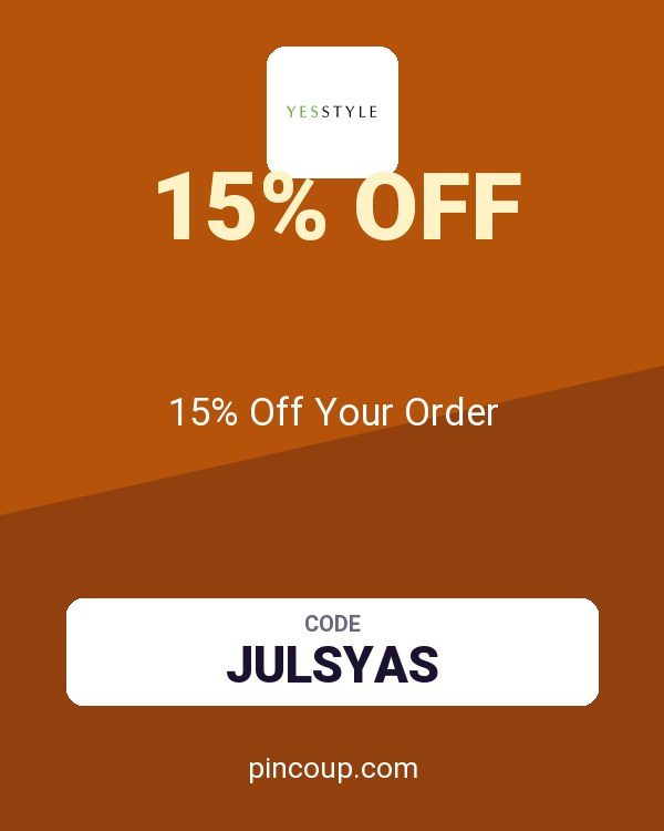 YesStyle US/ coupon: 15% Off Your Order