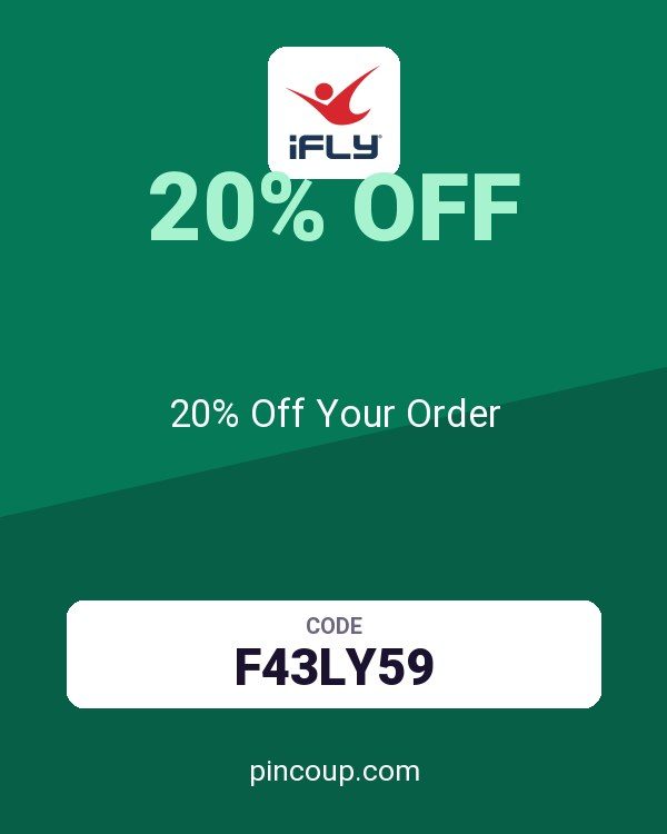 iFLY Indoor Skydiving coupon: 20% Off Your Order