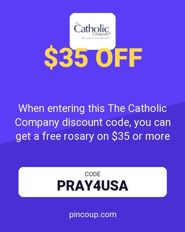 Trinity Road Websites coupon: When entering this The Catholic Company discount code, you can get a free rosary on $35 or more total orders.