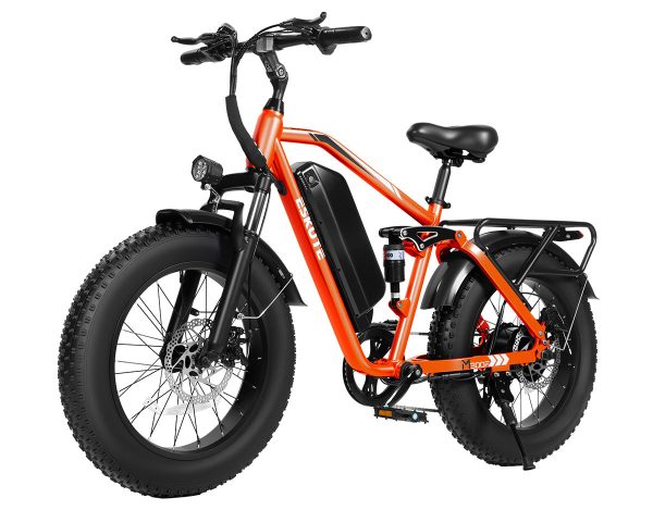 Eskute® M300F All-Terrain Electric Bike - Orange / Bike at Eskute Ebikes