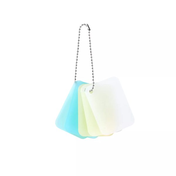 1/8" Glow in the Dark Acrylic Sample Set (5pcs) at xTool