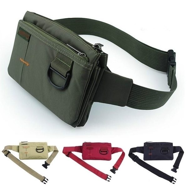 Ultrathin Hip Pack Tactical Waist Packs Belt Bag Passport Bags Outdoor Cycling Riding Jogging Travel Sport Bag at Wish US & CA