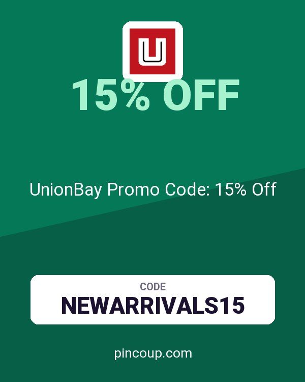 UnionBay Promo Code: 15% Off