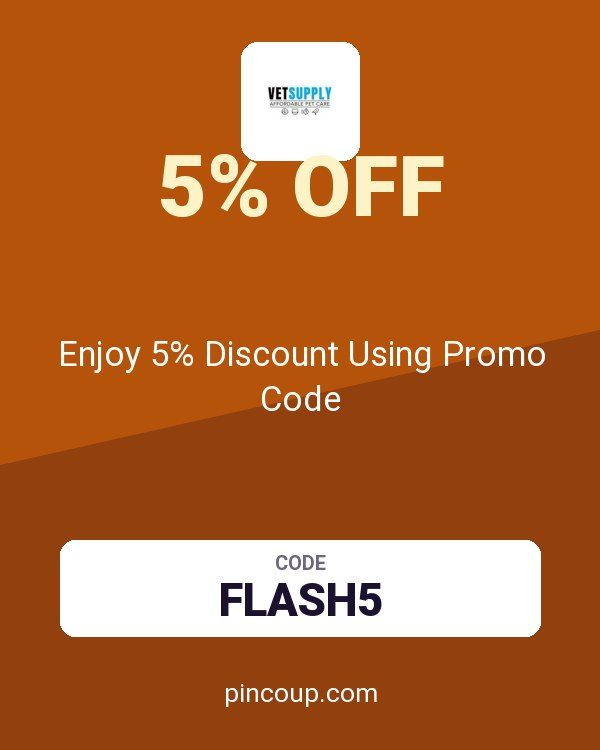 VetSupply.com.au coupon: Enjoy 5% Discount Using Promo Code