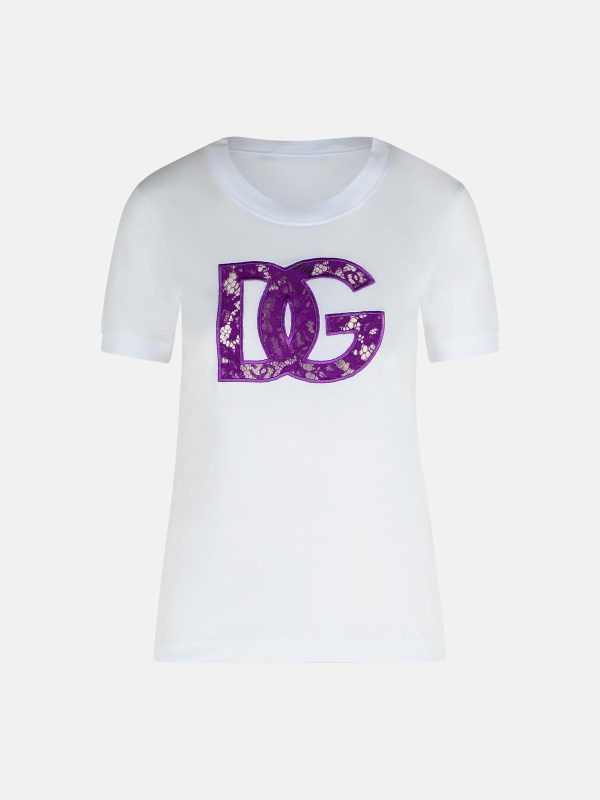 DOLCE & GABBANA White Cotton T-Shirt at VALICO
