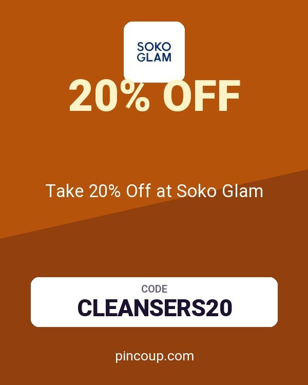 Take 20% Off at Soko Glam