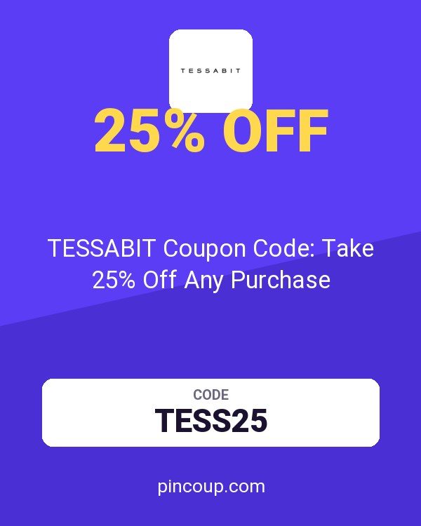 TESSABIT Coupon Code: Take 25% Off Any Purchase
