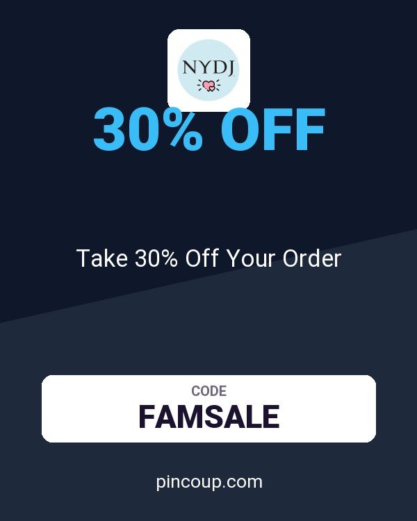 NYDJ coupon: Take 30% Off Your Order