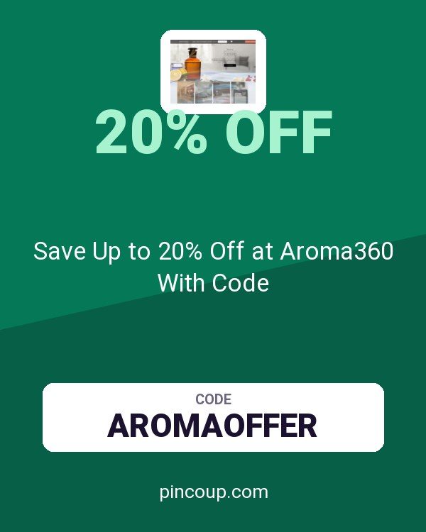 Save Up to 20% Off at Aroma360 With Code