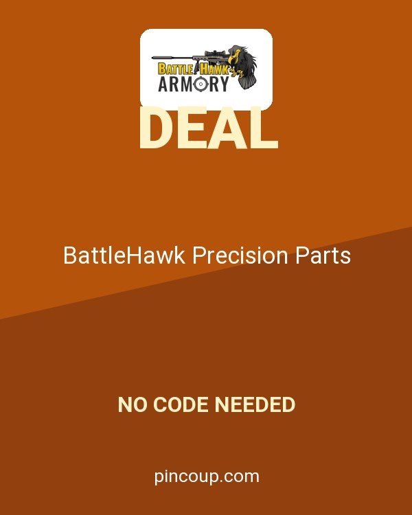 BattleHawk Armory coupon: BattleHawk Precision Parts