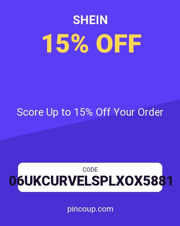 SHEIN coupon: Score Up to 15% Off Your Order