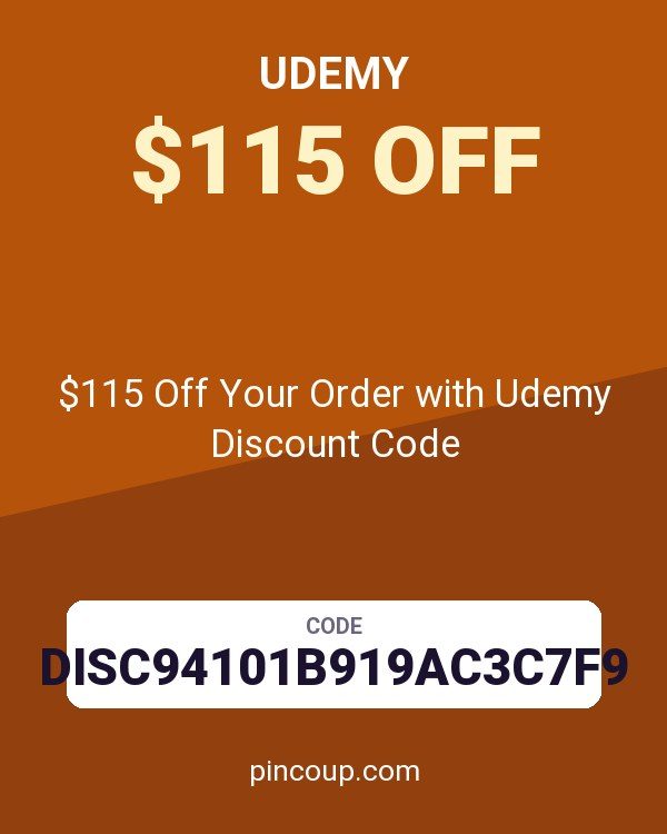 $115 Off Your Order with Udemy Discount Code