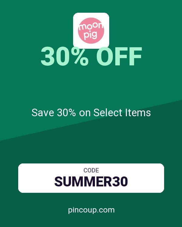 Moonpig coupon: Save 30% on Select Items